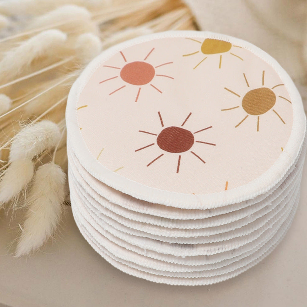 Washable Nursing Pads (10-Pack) – Reusable Bamboo Breast Pads