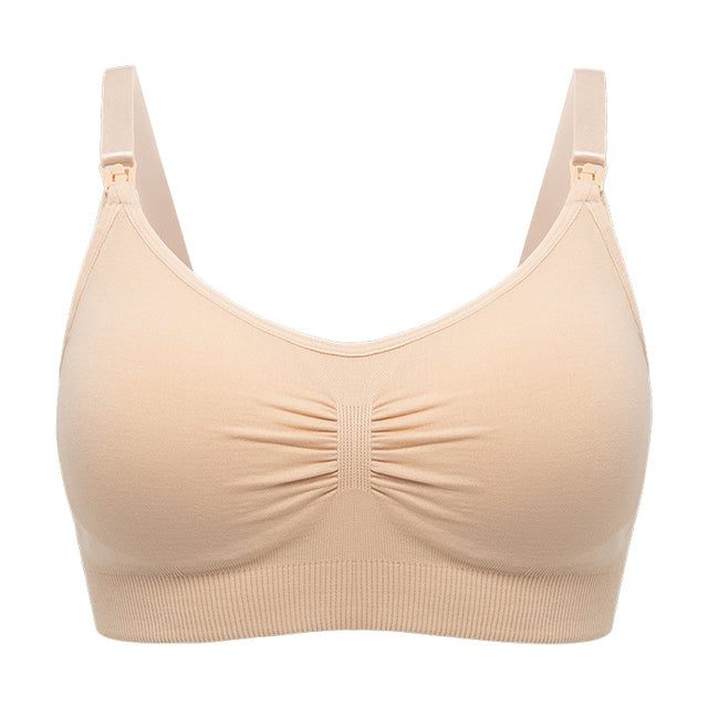 Seamless Nursing Maternity Bra – Ultra Comfort Wireless Design