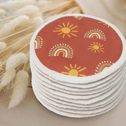 Washable Nursing Pads (10-Pack) – Reusable Bamboo Breast Pads