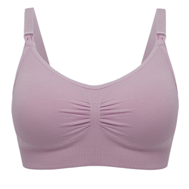 Seamless Nursing Maternity Bra – Ultra Comfort Wireless Design