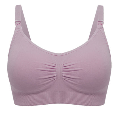Seamless Nursing Maternity Bra – Ultra Comfort Wireless Design