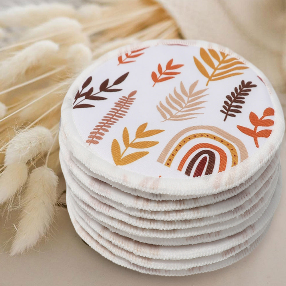 Washable Nursing Pads (10-Pack) – Reusable Bamboo Breast Pads