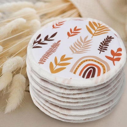 Washable Nursing Pads (10-Pack) – Reusable Bamboo Breast Pads
