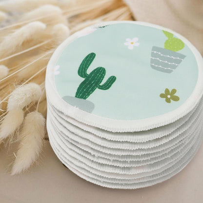 Washable Nursing Pads (10-Pack) – Reusable Bamboo Breast Pads