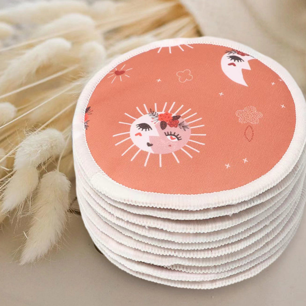 Washable Nursing Pads (10-Pack) – Reusable Bamboo Breast Pads