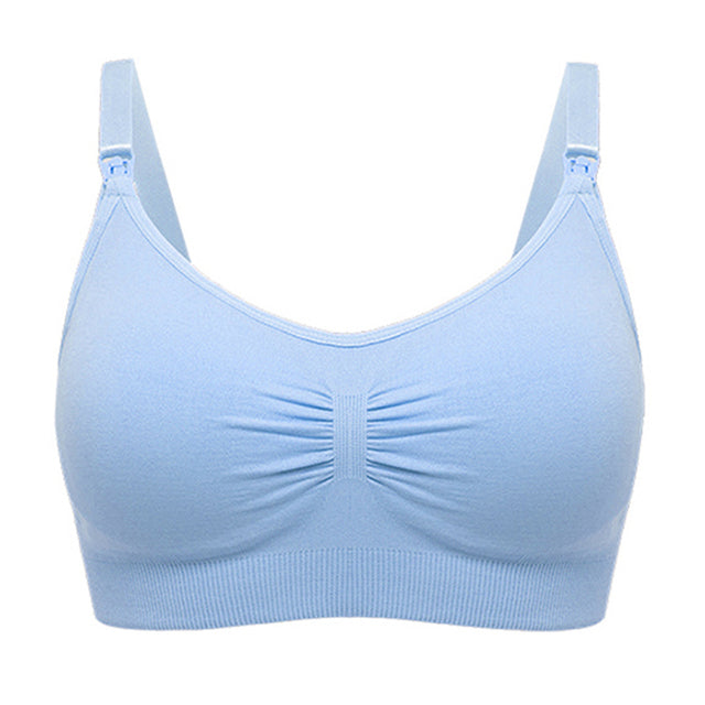 Seamless Nursing Maternity Bra – Ultra Comfort Wireless Design