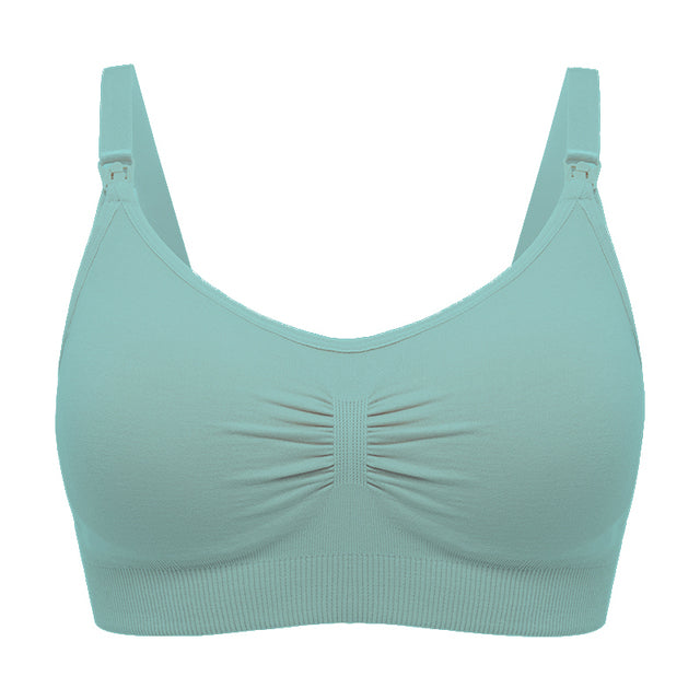Seamless Nursing Maternity Bra – Ultra Comfort Wireless Design